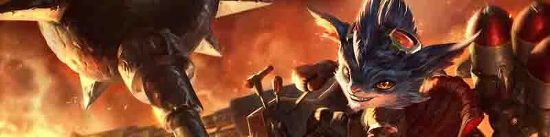 Rumble champion banner Rumble Wild Rift champion banner for patch 7.2c