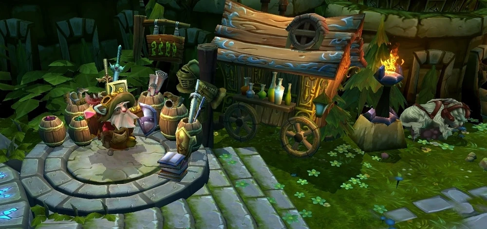 Old Yordle shopkeeper Old Yordle shopkeeper model from Summoner’s Rift in League of Legends