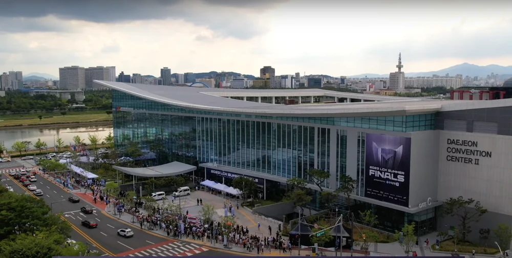 Daejeon Convention Center II Exterior view of Daejeon Convention Center II, the South Korean venue hosting MSI 2026