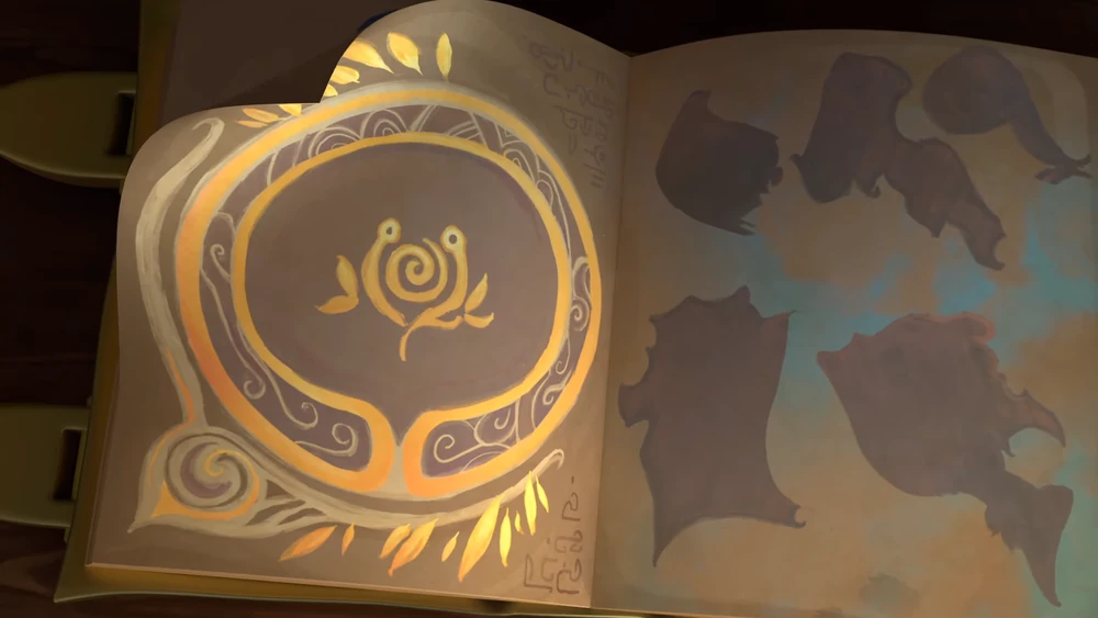 Bandle City Book of Thresholds Book of Thresholds artwork showing Bandle City spirit paths in Runeterra