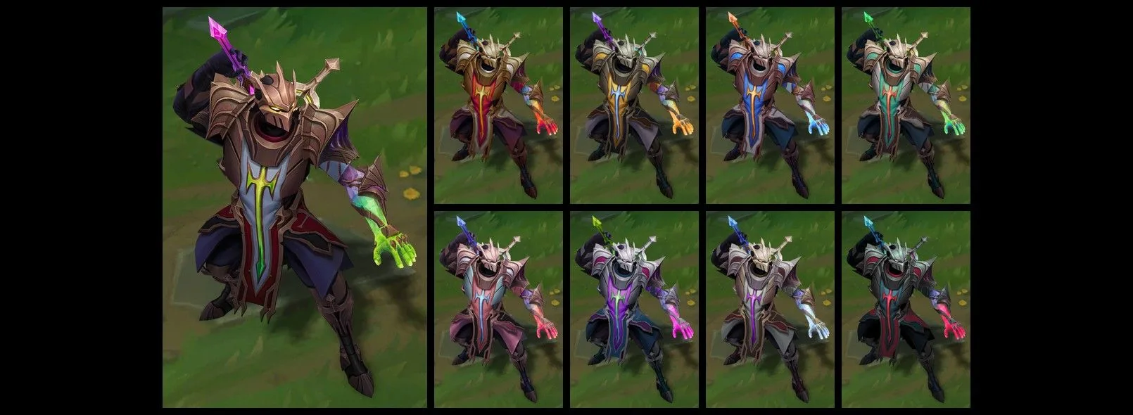 Broken Covenant Shen chroma preview from League of Legends patch 26.13