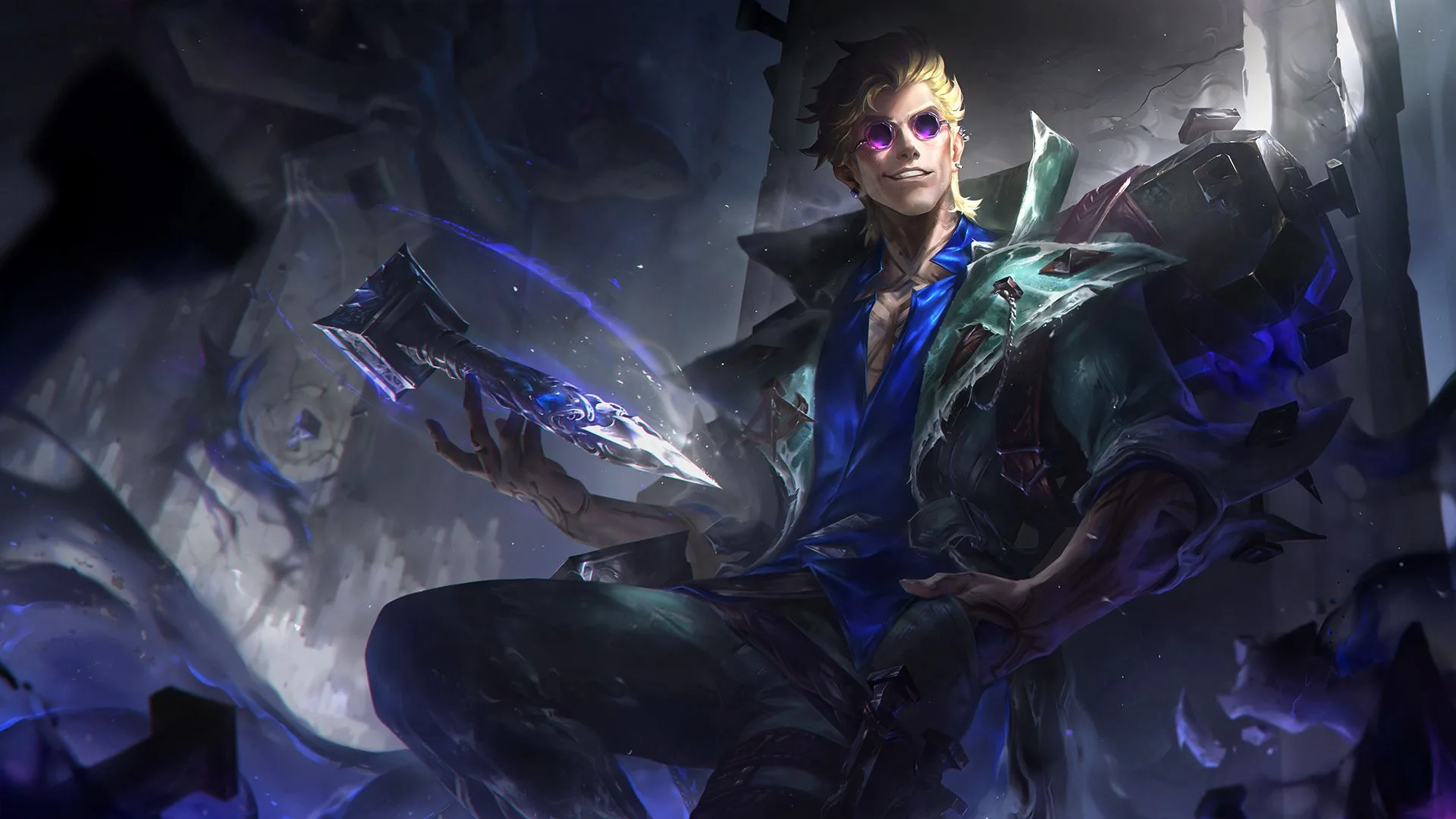 Locke splash art from League of Legends patch 26.13