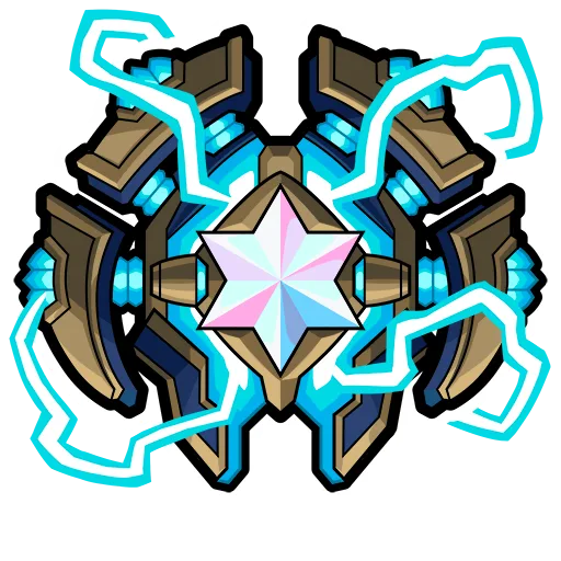 Challenger sticker Challenger ranked sticker reward from 2XKO Season 1.