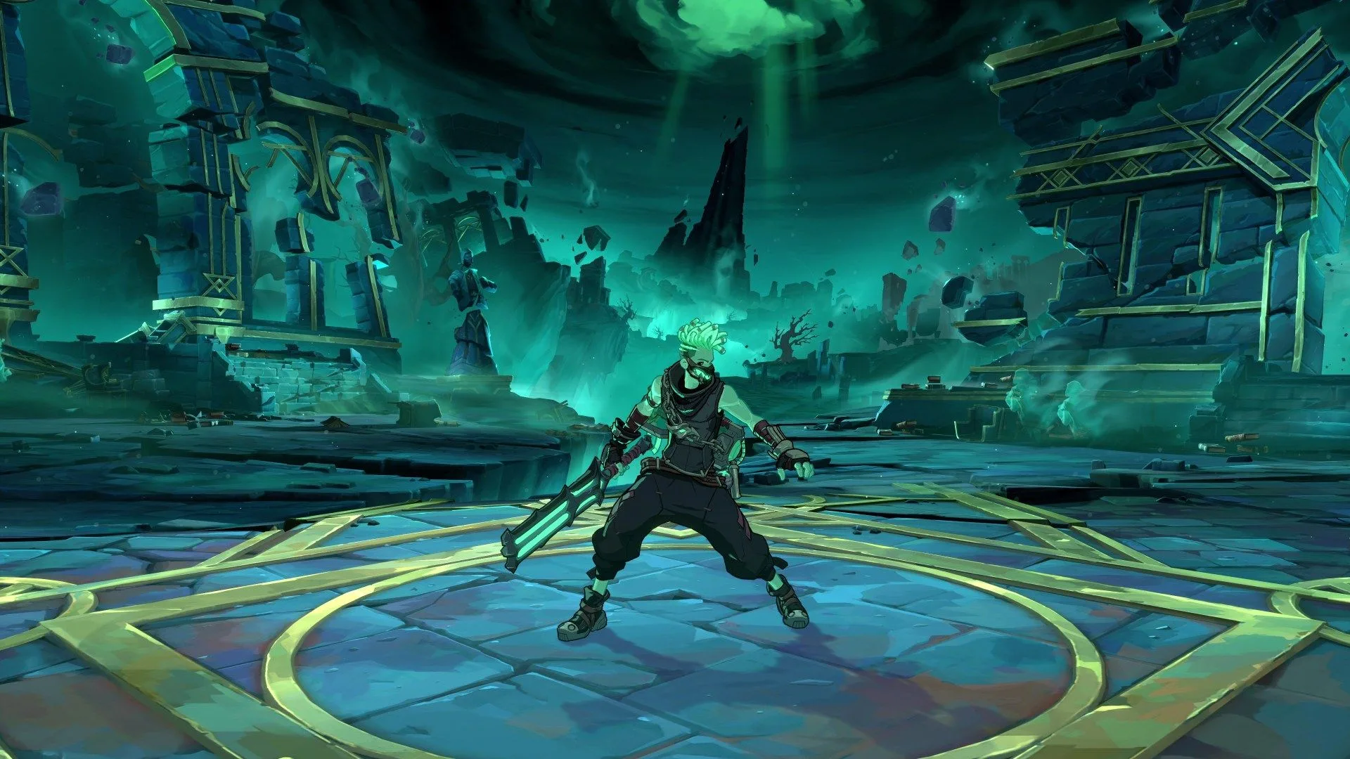 Ruined Ekko Ruined Ekko skin shown in the 2XKO patch 1.3.1 cosmetic gallery