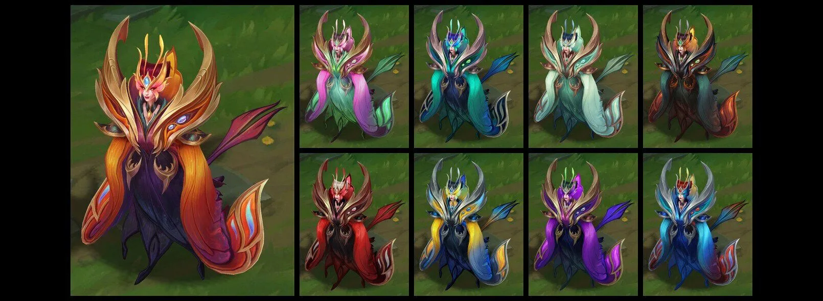 Faerie Court Bel'Veth chromas Faerie Court Bel'Veth chromas from League of Legends patch 26.16