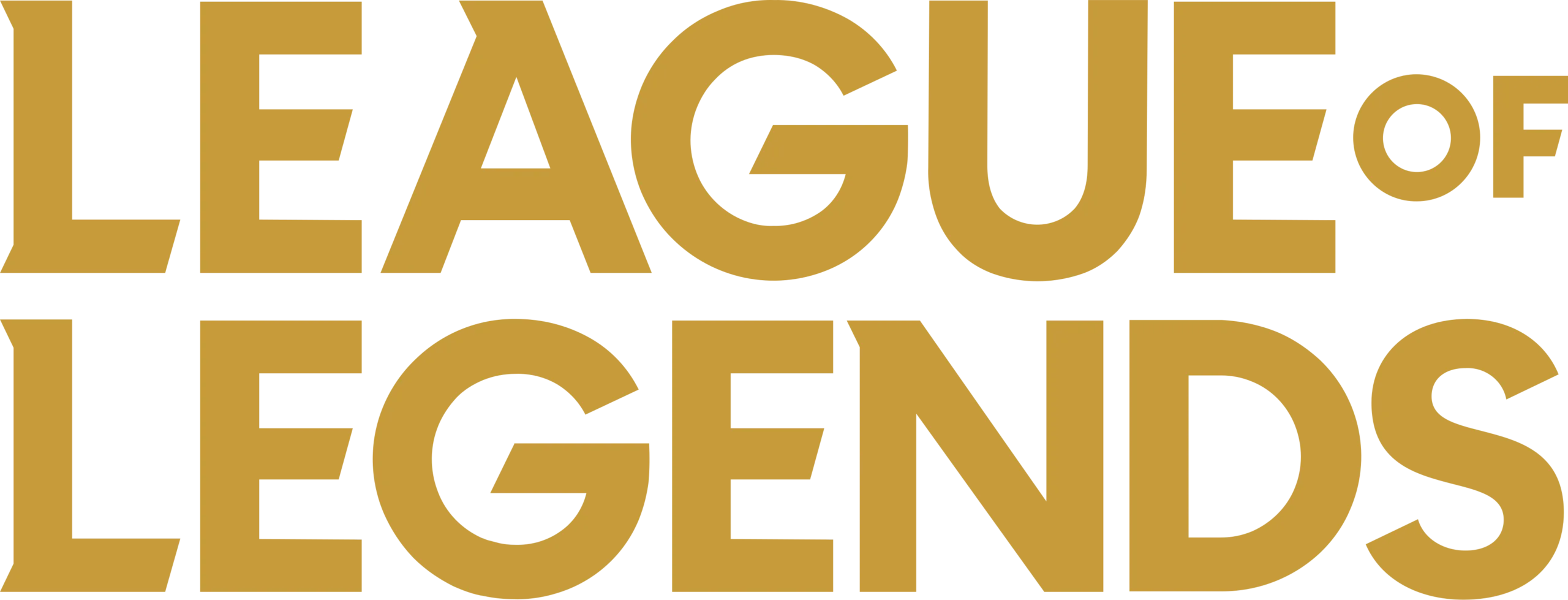 League of Legends logo on a transparent background League of Legends logo on a transparent background