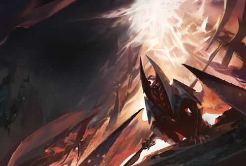 The Great Darkin War Artwork of the Great Darkin War in League of Legends lore