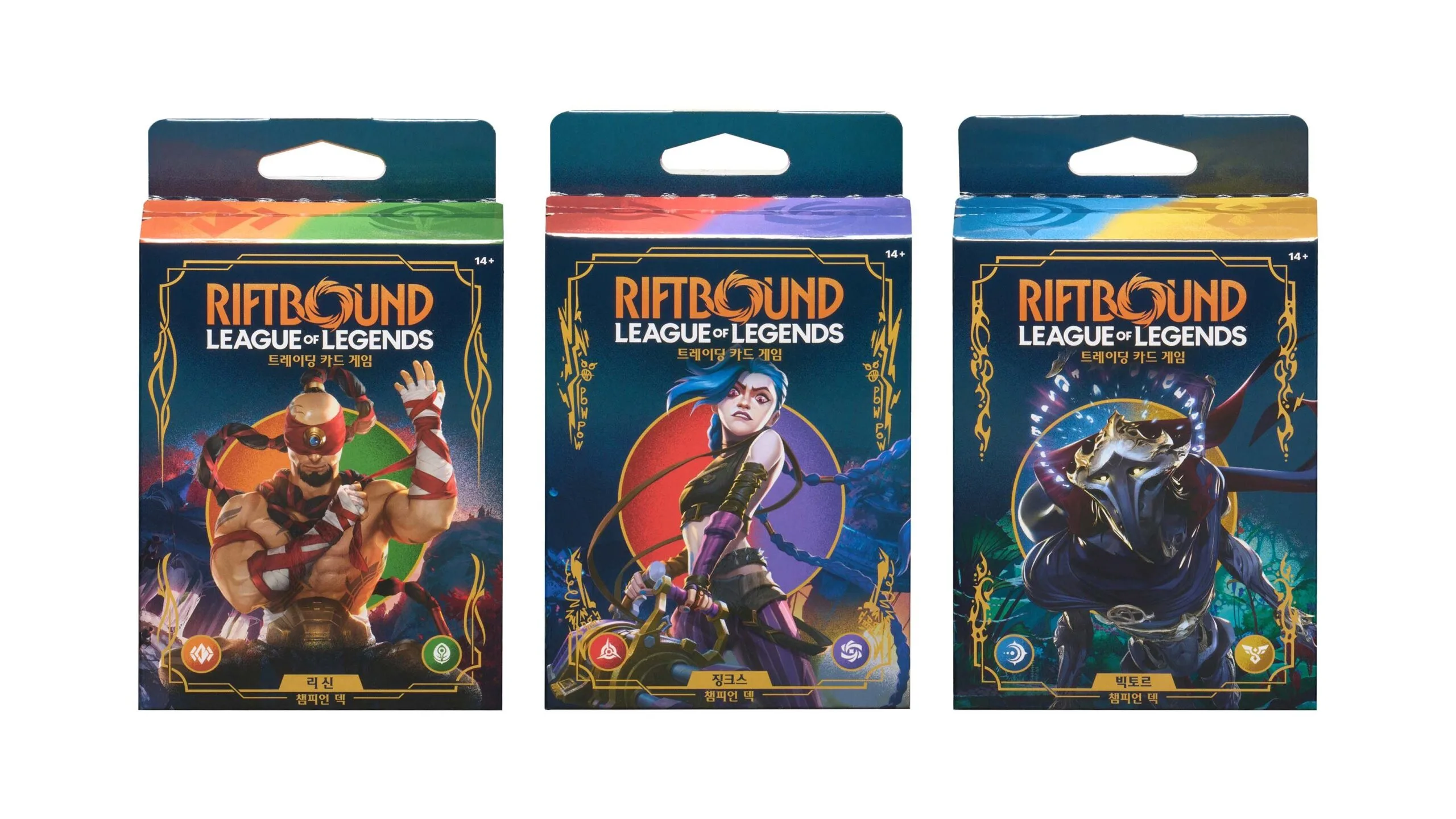 Korean Riftbound Origins Champion Decks Korean Riftbound Origins Champion Decks featuring Jinx, Lee Sin and Viktor