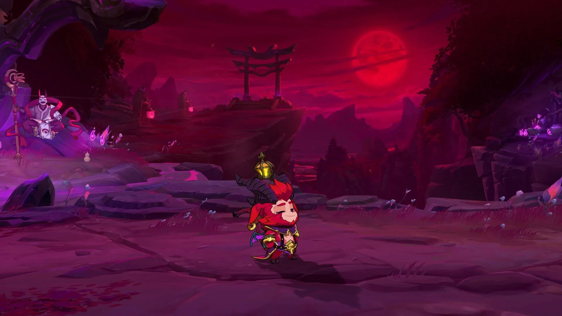 Little Demon Teemo Little Demon Teemo skin shown in the 2XKO patch 1.3.1 cosmetic gallery