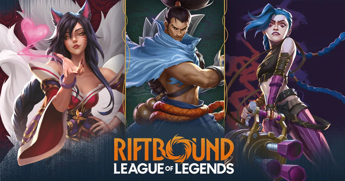 Riftbound League of Legends TCG promotional art Riftbound promotional artwork featuring League of Legends champions