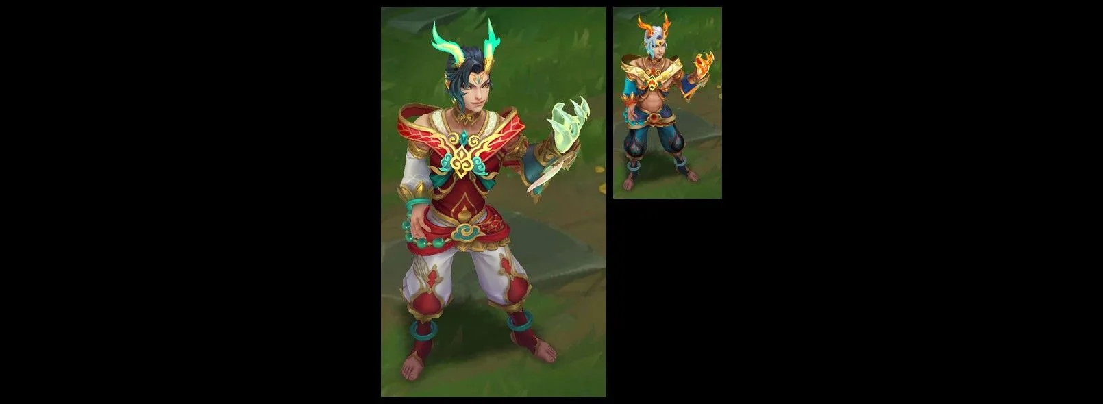 Heavenscale Ezreal chromas Heavenscale Ezreal chroma preview from League of Legends patch 26.12