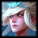 Portrait of Janna from League of Legends