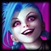 Portrait of Jinx from League of Legends