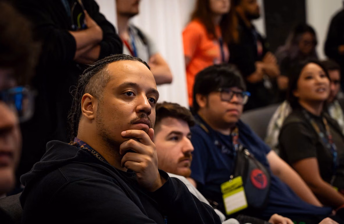 2XKO players testing the game during Riot’s pre-Evo community summit