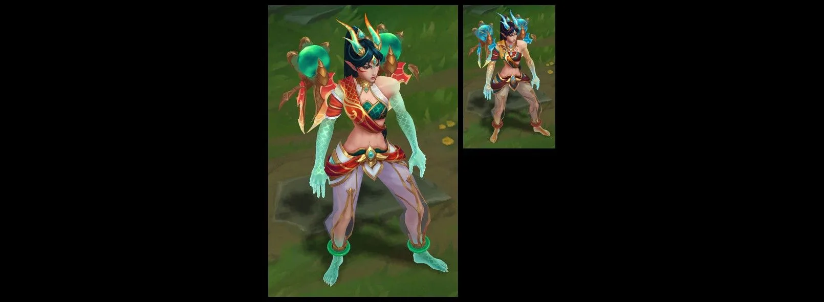 Heavenscale Kai'Sa chromas Heavenscale Kai'Sa chroma preview from League of Legends patch 26.12