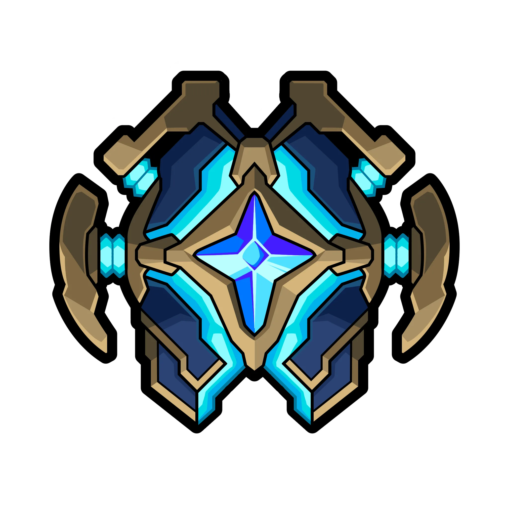 Diamond sticker Diamond ranked sticker reward from 2XKO Season 1.