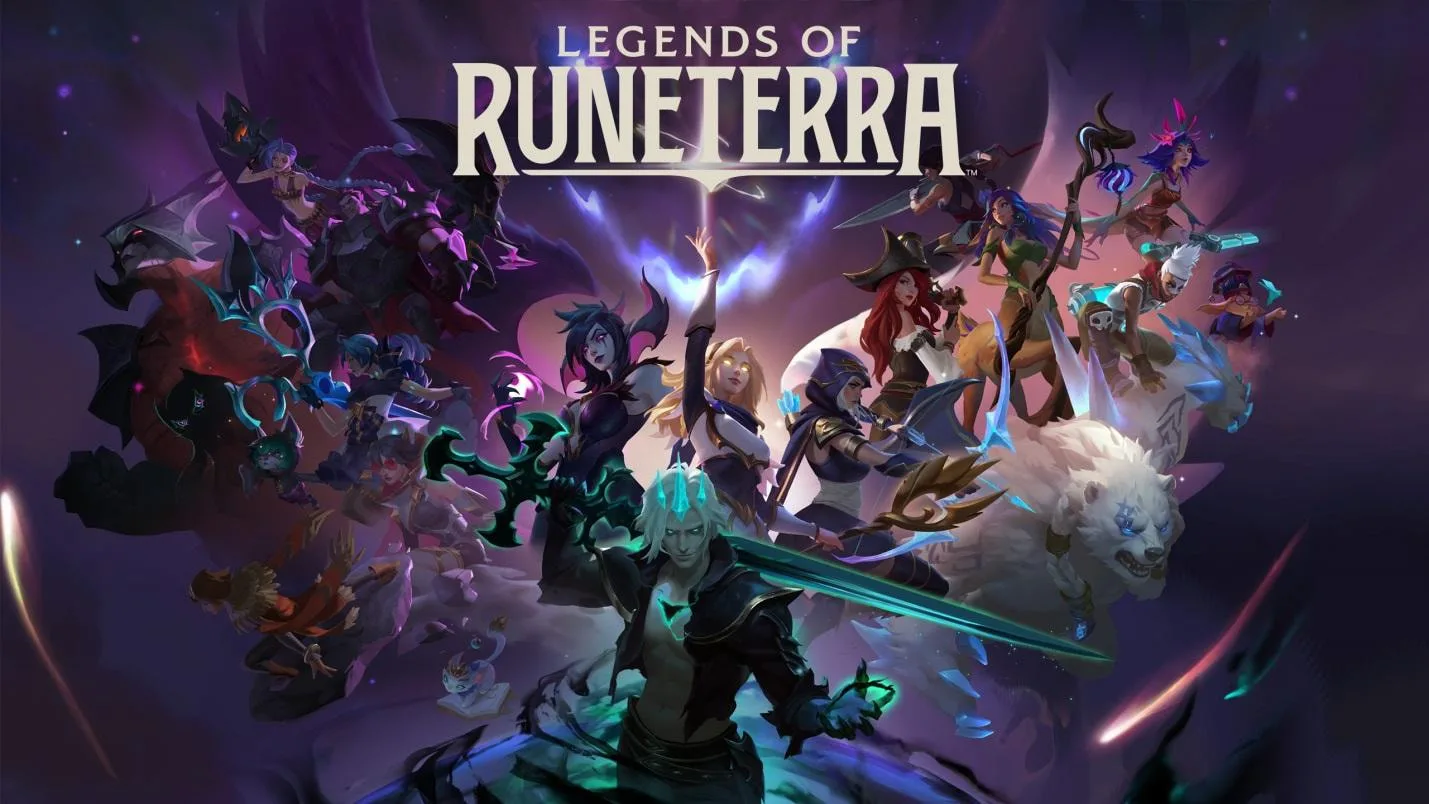 Legends of Runeterra key art Legends of Runeterra official promotional game artwork