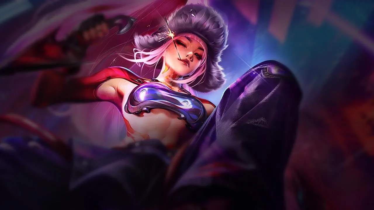 K/DA FIRESTARTER Ignition Akali K/DA FIRESTARTER Ignition Akali Mythic splash art