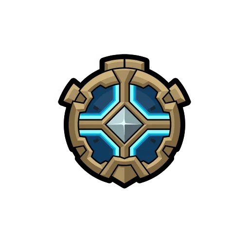 Silver sticker Silver ranked sticker reward from 2XKO Season 1.