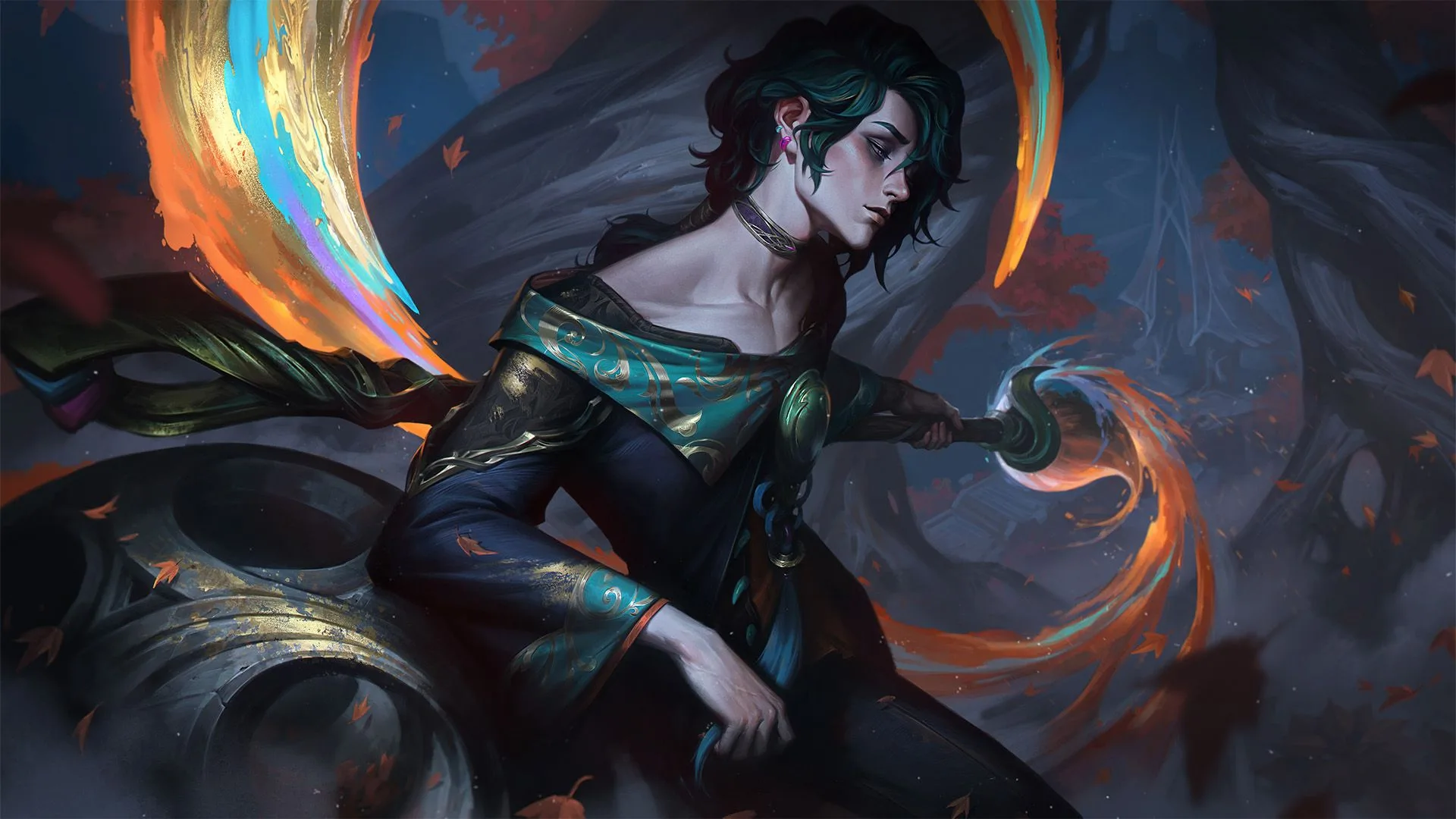 Wild Rift Patch 7.3 Hwei Hwei artwork from Wild Rift Patch 7.3