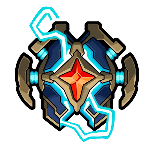 Grandmaster sticker Grandmaster ranked sticker reward from 2XKO Season 1.