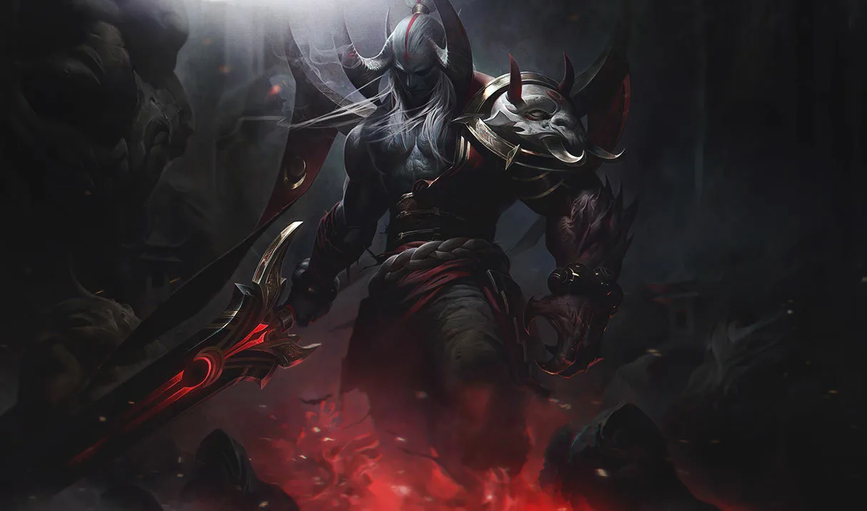 Blood Moon Aatrox Blood Moon Aatrox splash art