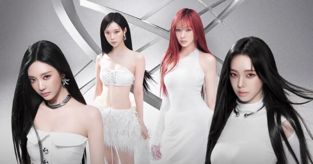 Aespa group cover in there tour: SYNK : aeXIS LINE Aespa group cover in there tour: SYNK : aeXIS LINE