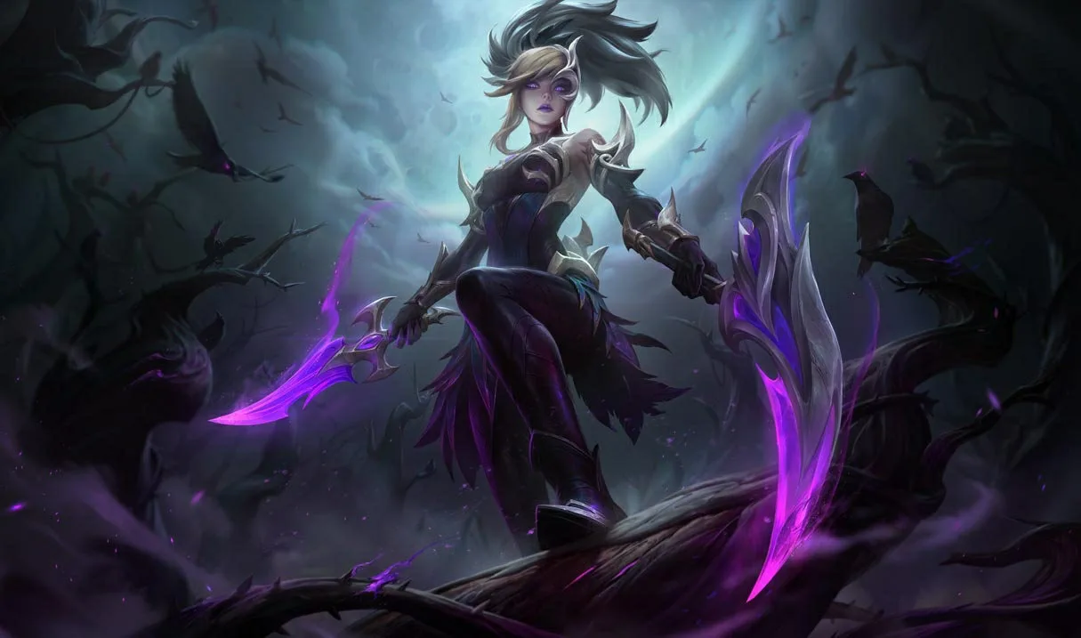 Coven Akali Coven Akali splash art