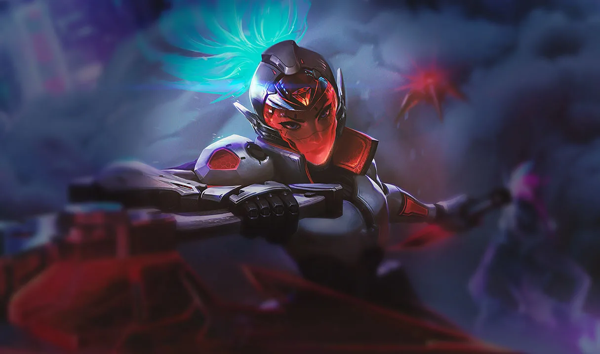 PROJECT Akali splash art