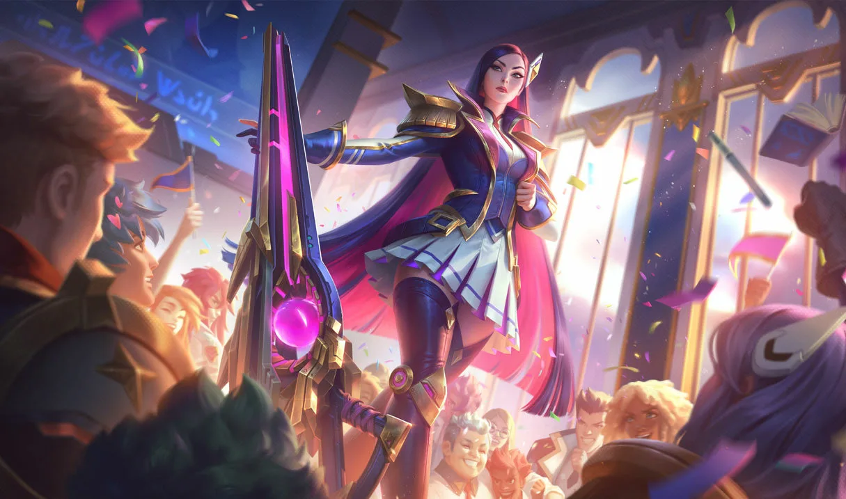 Battle Academia Caitlyn Battle Academia Caitlyn splash art