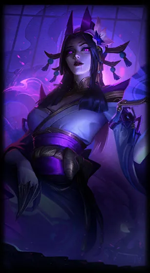 Spirit Blossom Cassiopeia splash art Spirit Blossom Cassiopeia splash art