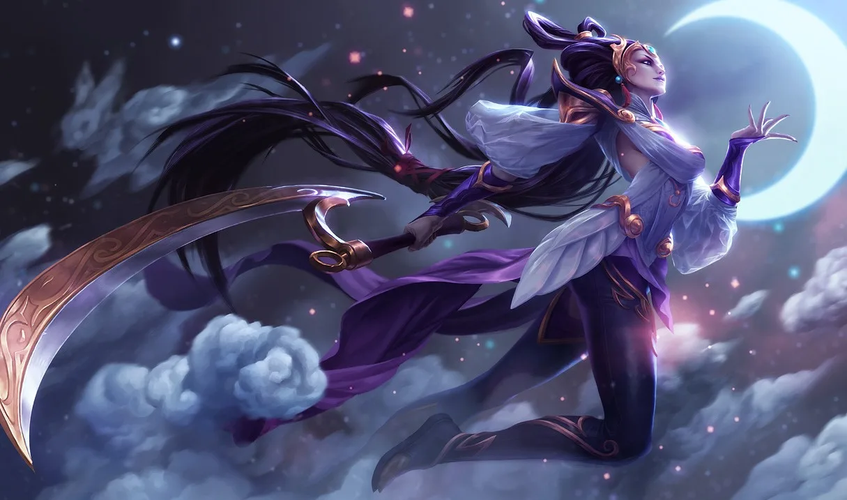 Lunar Goddess Diana Lunar Goddess Diana splash art