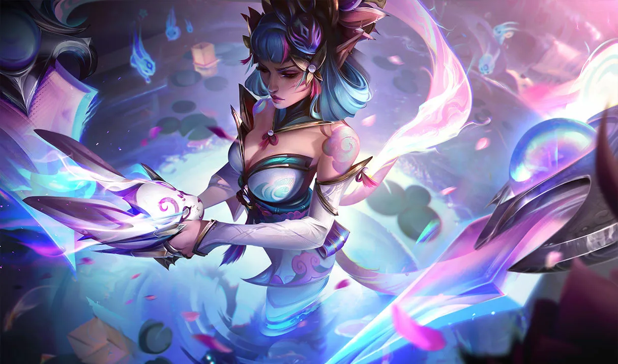 Spirit Blossom Evelynn splash art Spirit Blossom Evelynn splash art