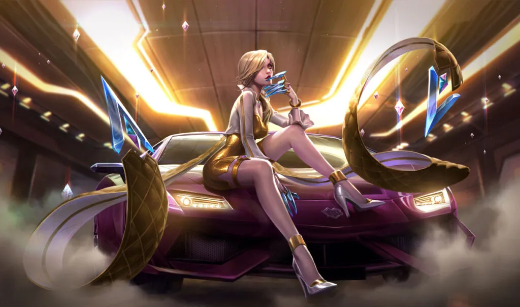 KDA Evelynn - Prestige Skin. KDA Evelynn - Prestige Skin.