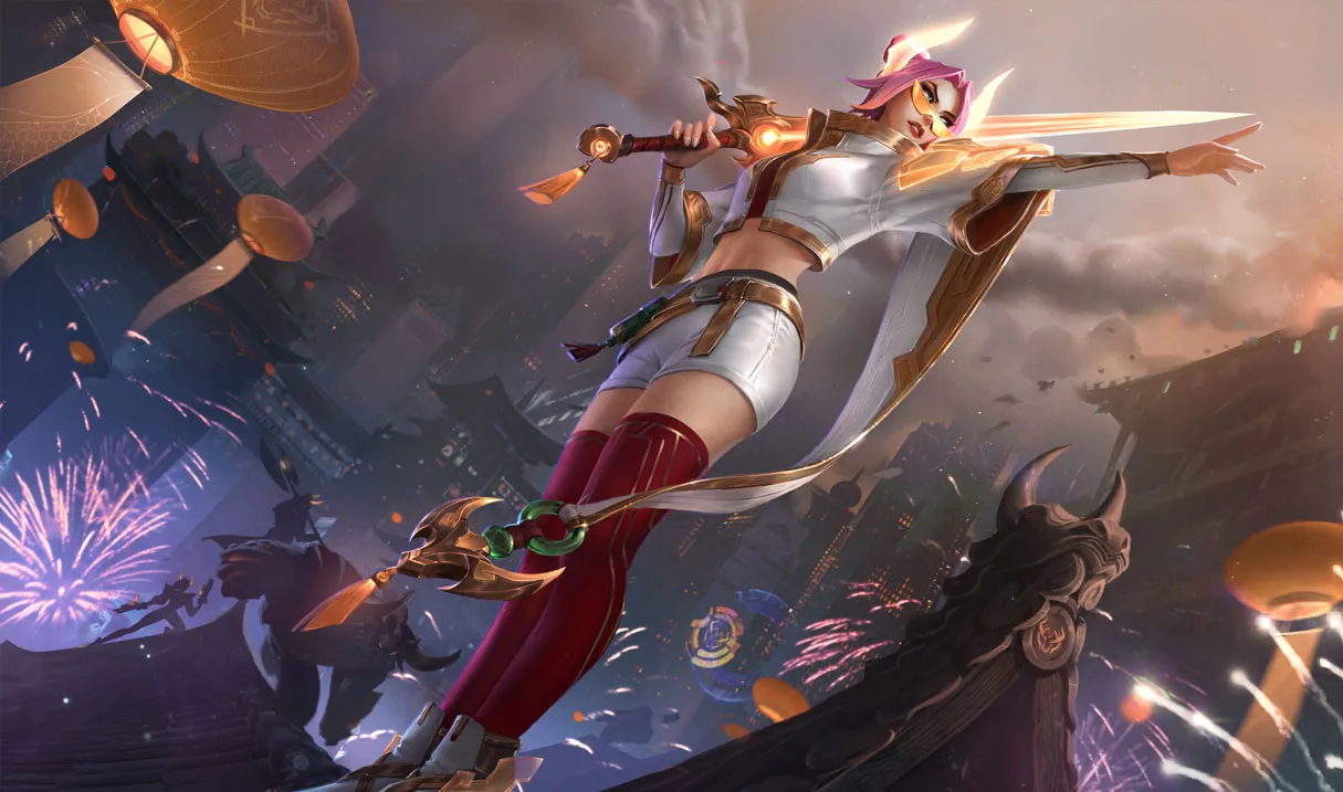 Prestige Lunar Beast Fiora Prestige Lunar Beast Fiora splash art