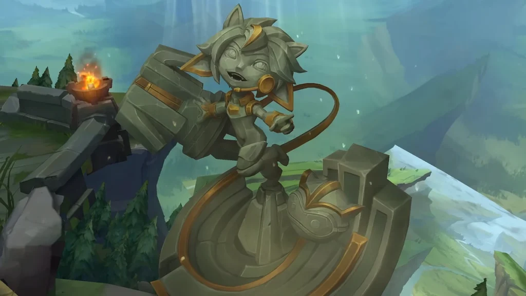Cap's Tristana seen on map of League of Legends Hall of Legends leak 2026. Cap's Tristana seen on map of League of Legends Hall of Legends leak 2026.