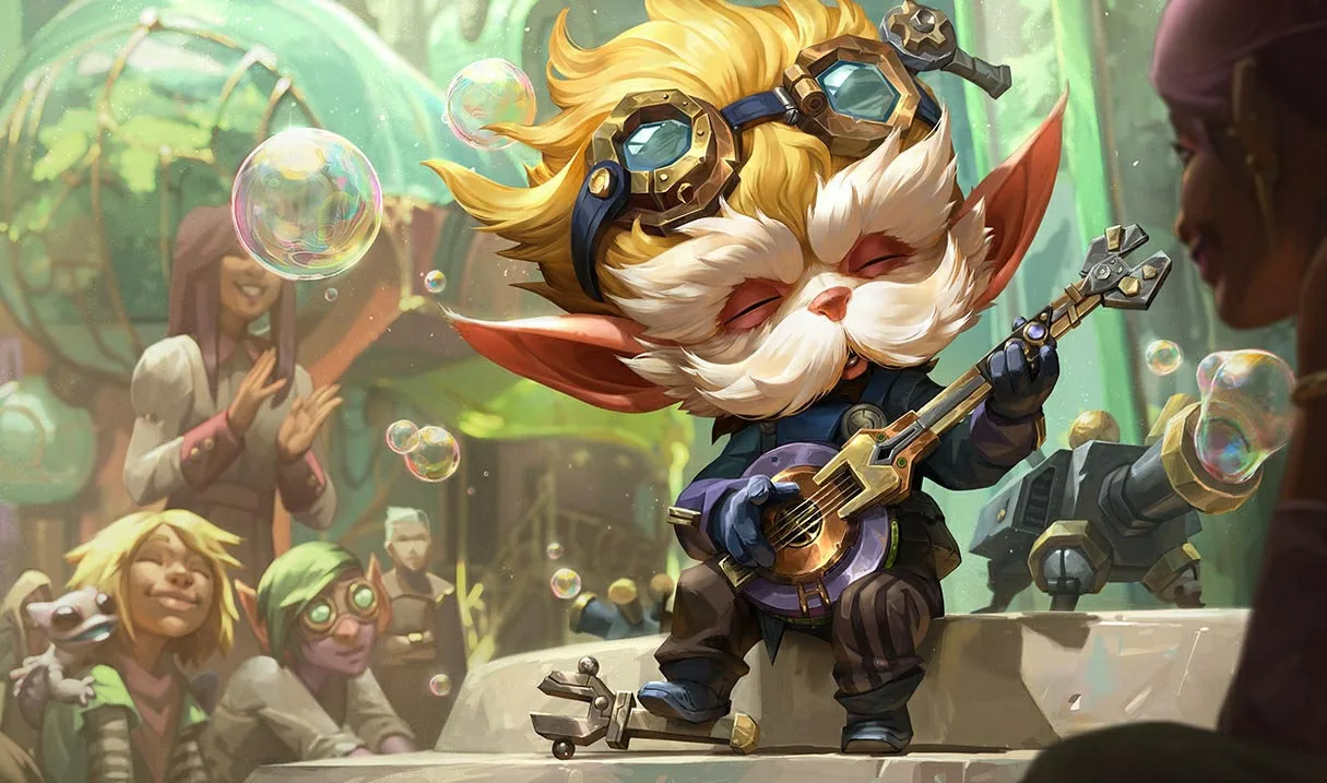 Arcane Professor Heimerdinger Arcane Professor Heimerdinger splash art