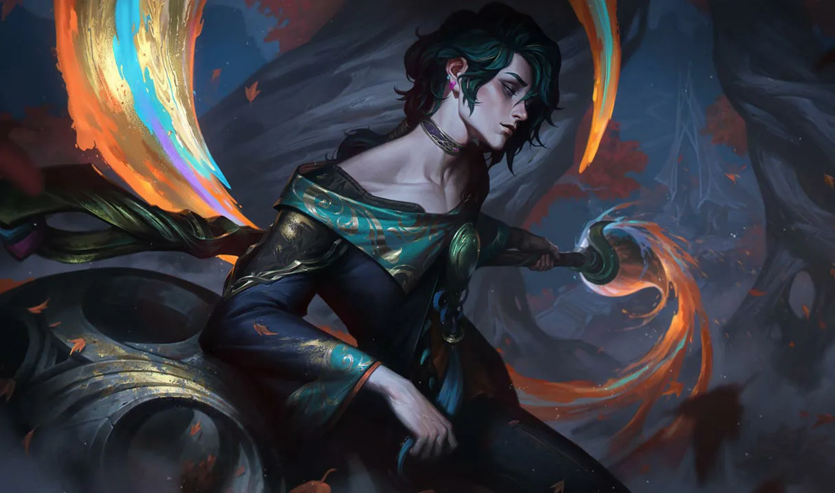 Wild Rift patch 7.3a Hwei Hwei splash art accompanying the Wild Rift patch 7.3a balance changes
