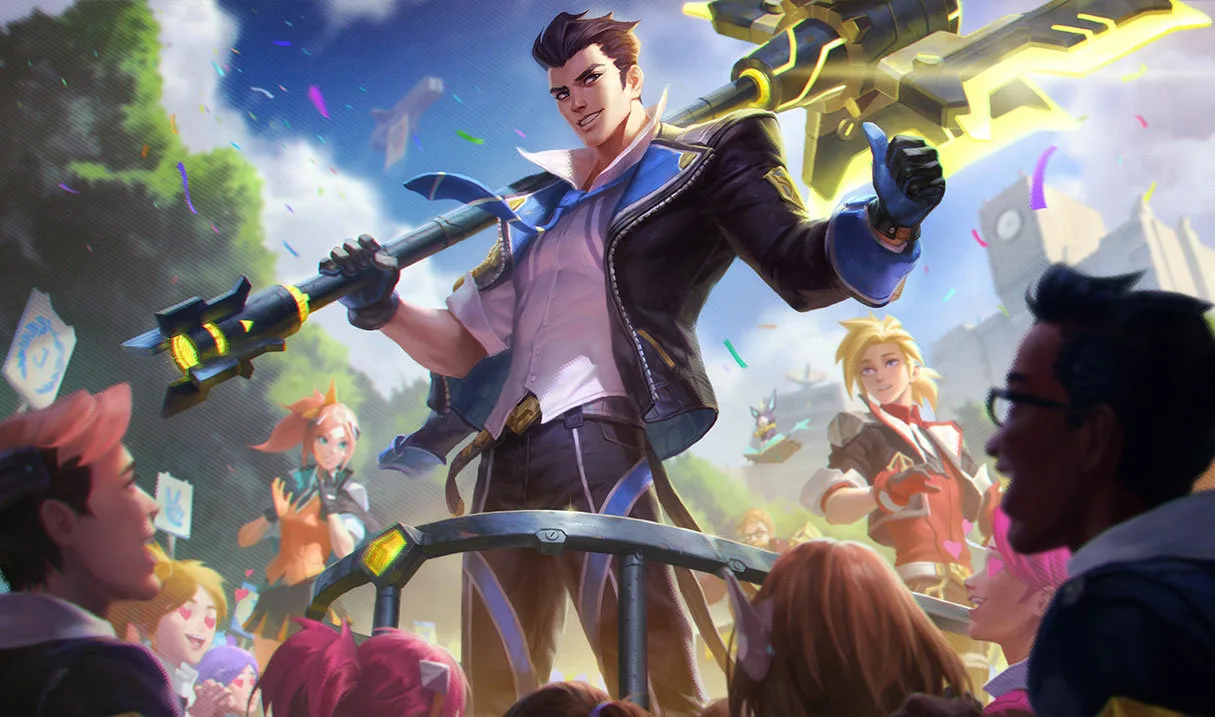 Battle Academia Jayce Battle Academia Jayce splash art
