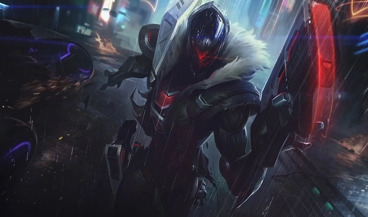 PROJECT Jhin splash art
