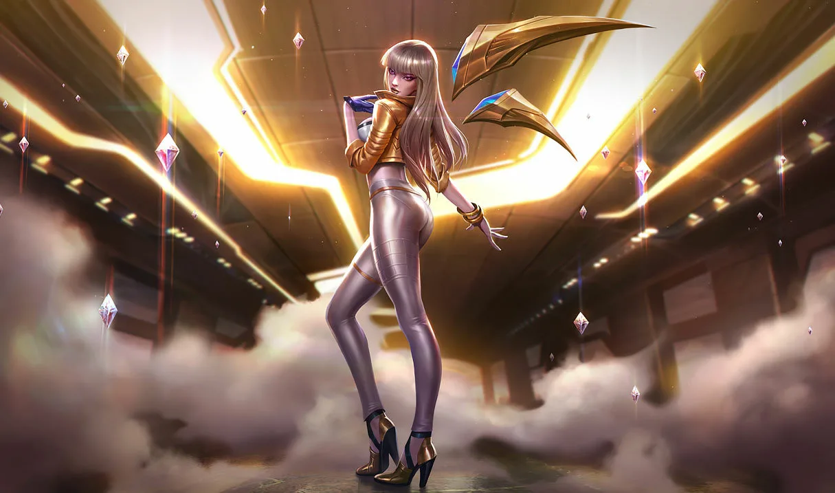 Prestige K/DA Kai'Sa 2022 splash art
