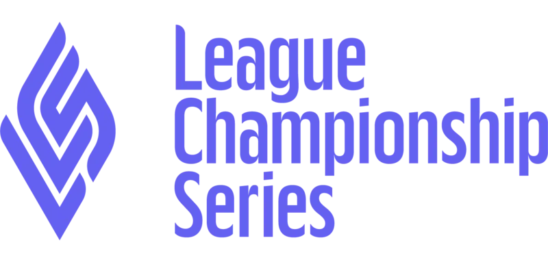 Purple League Championship Series logo and wordmark on transparent background Purple League Championship Series logo and wordmark on transparent background