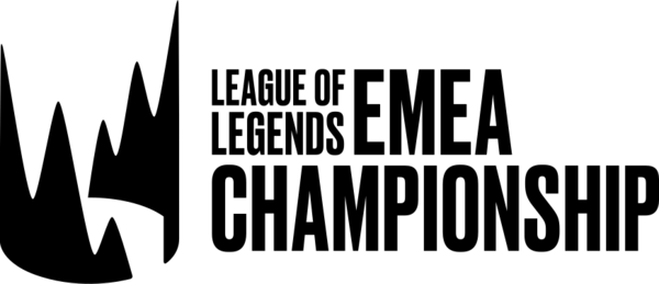 Black League of Legends EMEA Championship logo on transparent background Black League of Legends EMEA Championship logo on transparent background