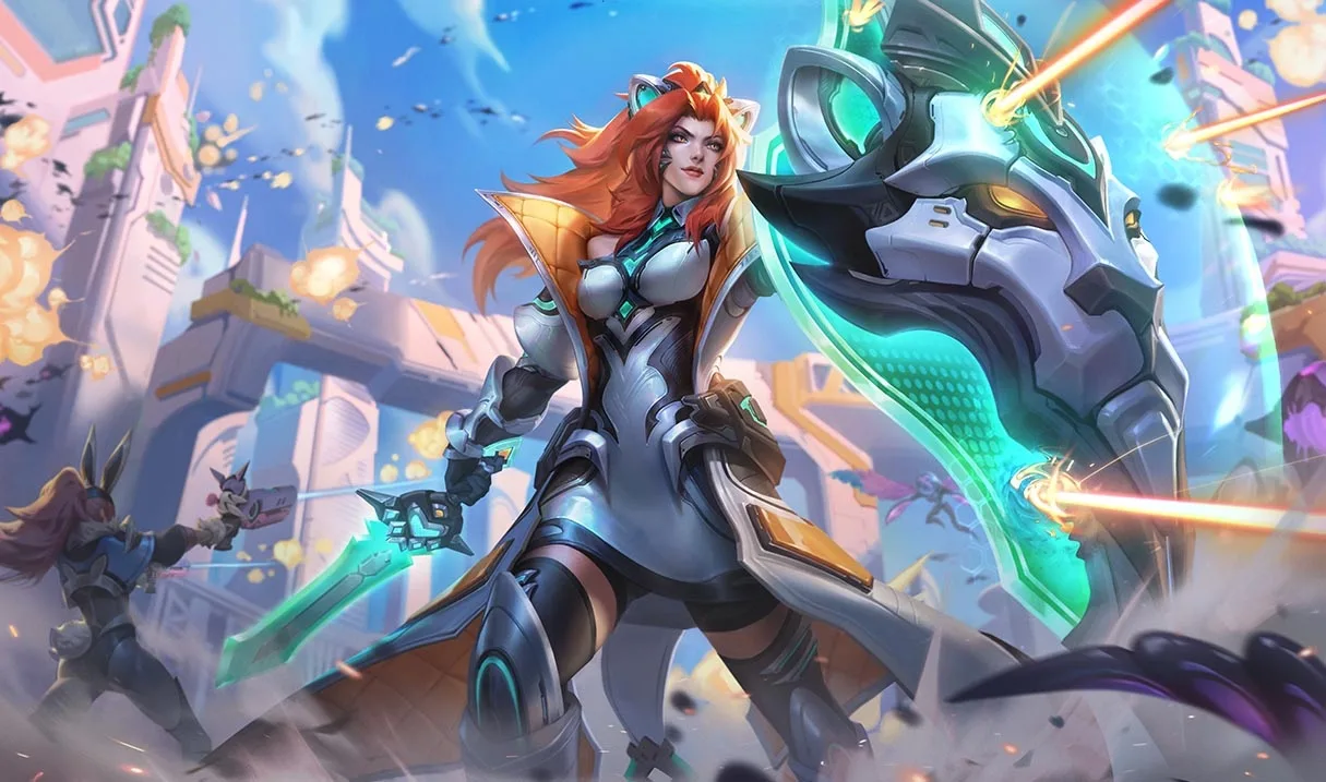 Battle Lion Leona Battle Lion Leona splash art