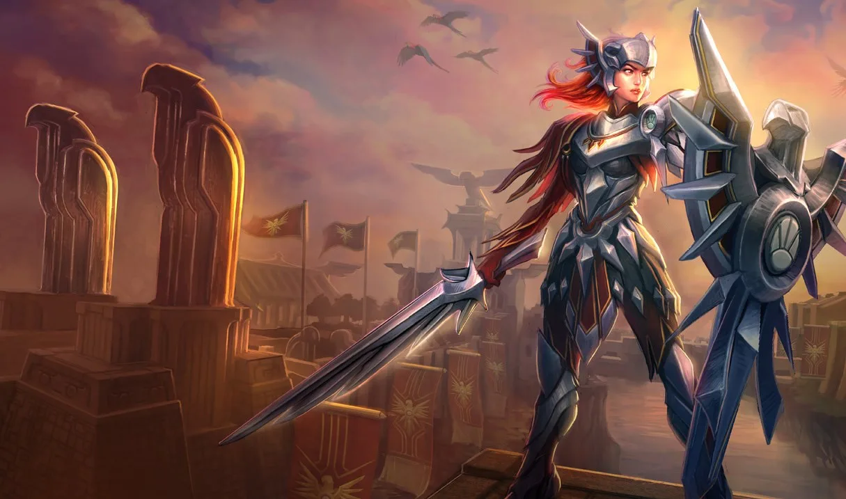 Iron Solari Leona Iron Solari Leona splash art