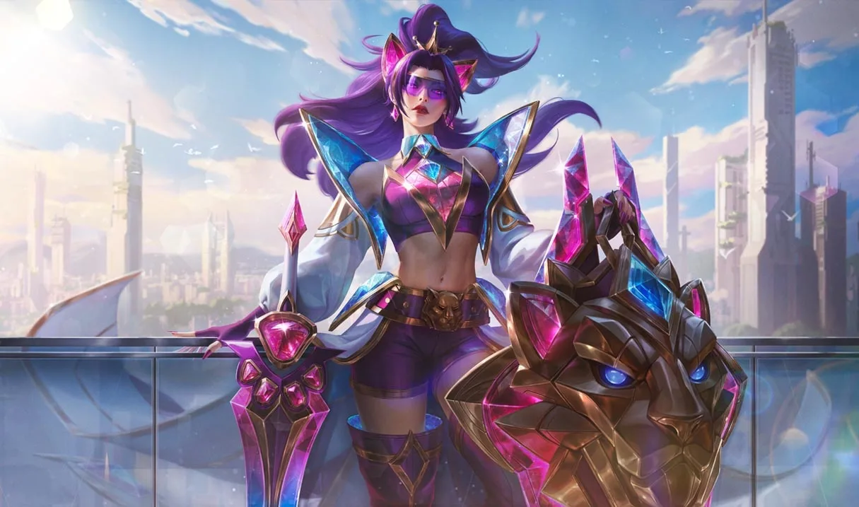 Prestige Battle Lion Leona Prestige Battle Lion Leona splash art