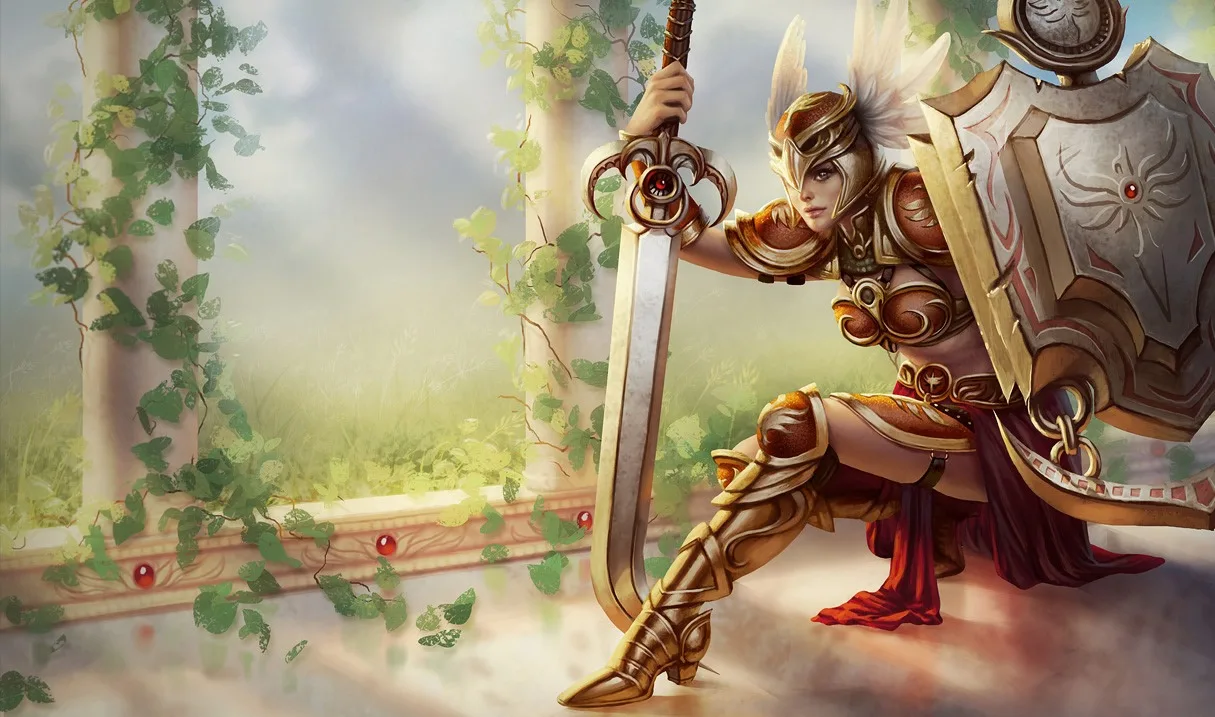 Valkyrie Leona Valkyrie Leona splash art