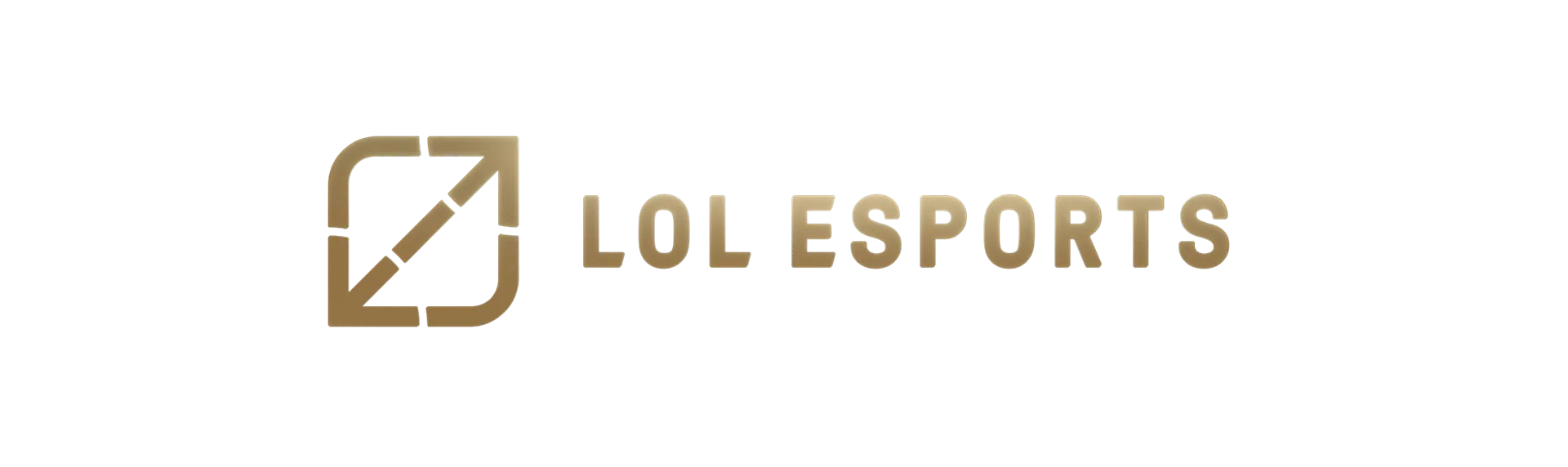 Gold LoL Esports logo on a dark transparent background Gold LoL Esports logo on a dark transparent background