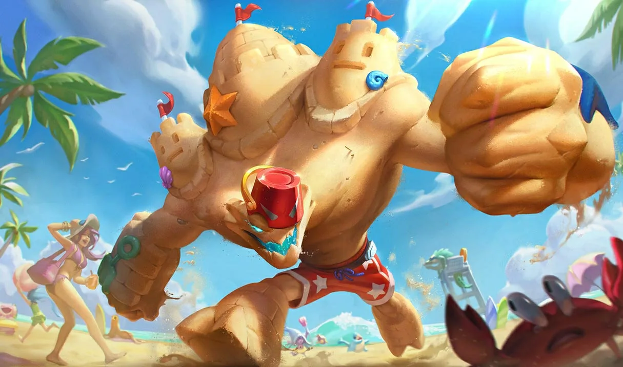 Pool Party Malphite Pool Party Malphite splash art