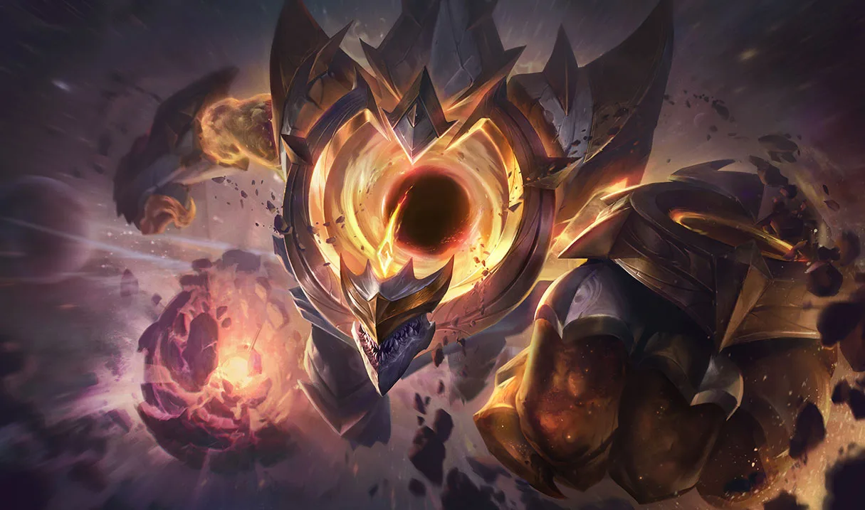 Prestige Dark Star Malphite Prestige Dark Star Malphite splash art